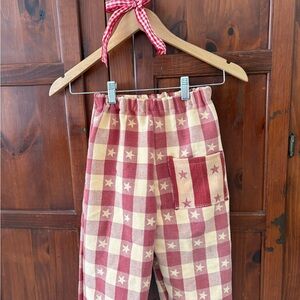 Handsewn kids pants